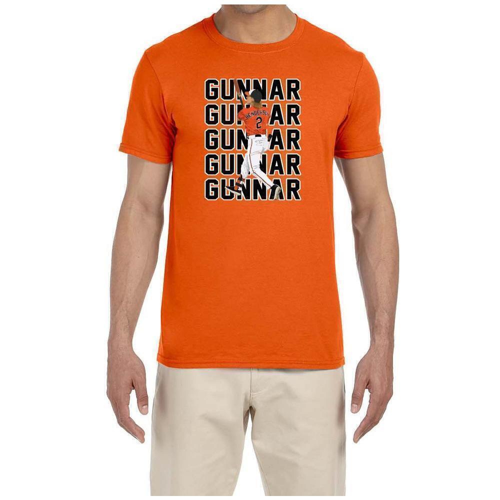 Gunnar Henderson Baltimore Orioles Baseball Fan T-Shirt